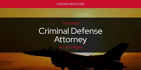 best criminal defense attorney las vegas